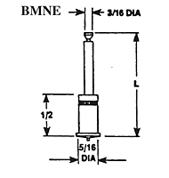Bi-Metallic Capacitor Discharge (CD) Notched End, Weld Stud