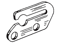 Bullhorn & Y Anchor (RA-V) Ferrule Footplate