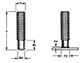 Long Reduced Base Arc Weld Studs